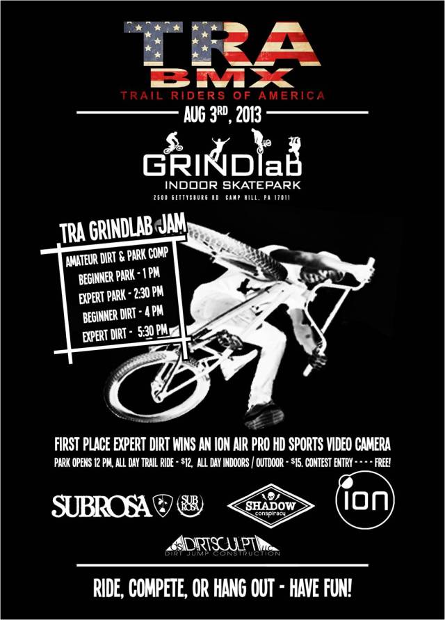 TRA Grindlab Jam Aug 3