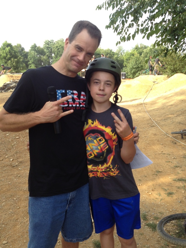14 year old Steven Dates proved that Autism is no match for his passion for BMX when he competed in Beginner Dirt - Inspiration! 