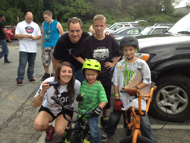 Beginner Park winners: Brothers Loukas (4) and Brandon Slattery (8) took 2nd and 3rd while Xavier Dellinger (13) took the win.