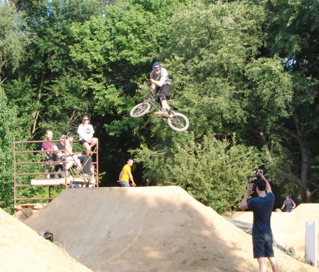 Brian Coleman took time out from all his hard work at Posh to rip it up in Expert Dirt.
