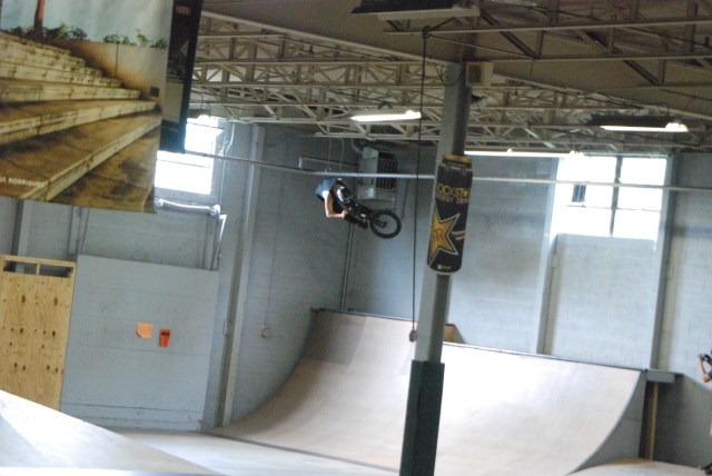 Dan Pirwitz aired the back quarter for all it was worth.