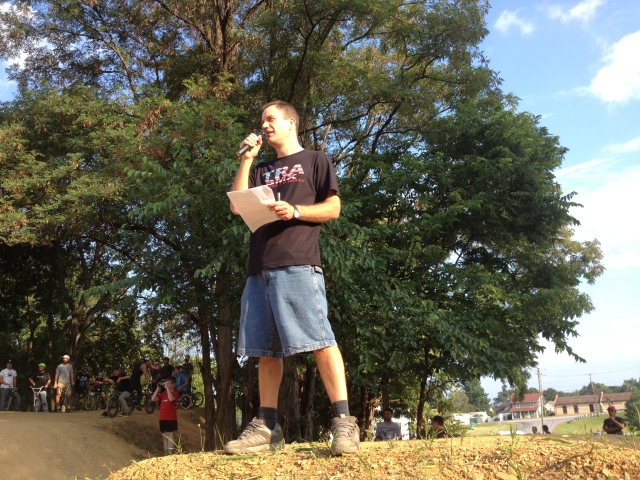 TRA founder and event organizer Mike Gentilcore announced all 4 contests and kept the crowd psyched on the action.