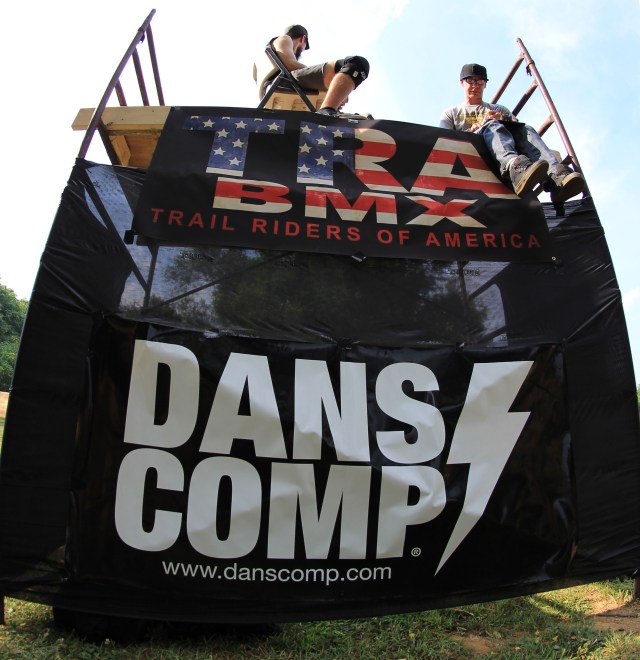 Hanging out in the judges tower. (Photo: Nilo Hodge / ECD)