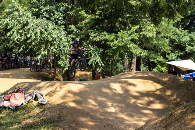 6 year old Chase Delfino is right on big brother Chase's heals. Another Foster brothers in the making? (Photo: Nilo Hodge / ECD)