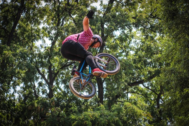 Expert Dirt and Park winner Jordan Prince with a no-handed 360. (Photo: Troy Zeigler / Elevated Visuals)