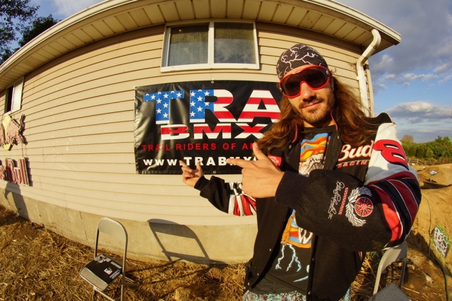The official voice of TRA, BMX Legend Darryl Nau.  Photo: Al Cayne / Sugarcayne.com