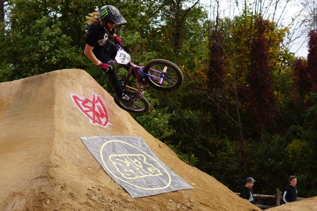 Hyper's Eddie Rovi was the youngest rider to rip it up at the event.  Photo: Al Cayne / Sugarcayne.com