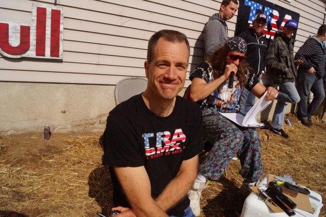 TRA's Mike Gentilcore is smiling because BMX racing is back! Photo: Al Cayne / Sugarcayne.com